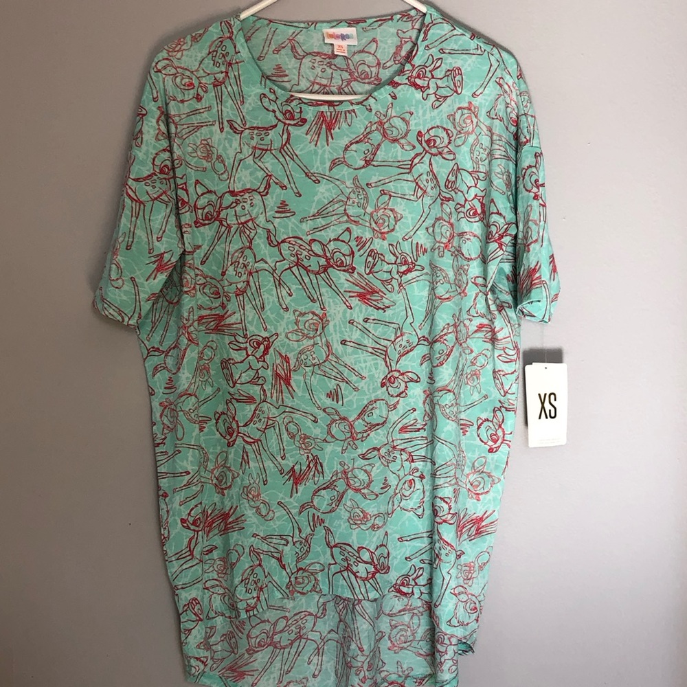 LuLaRoe Disney Irma Bambi Top NEW